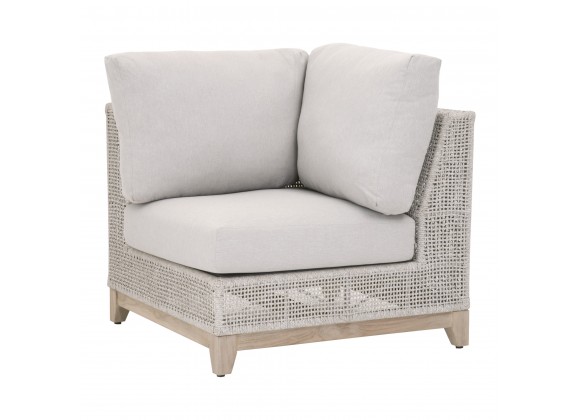 Essentials For Living Tropez Outdoor Modular Corner Sofa - Front Side Angle