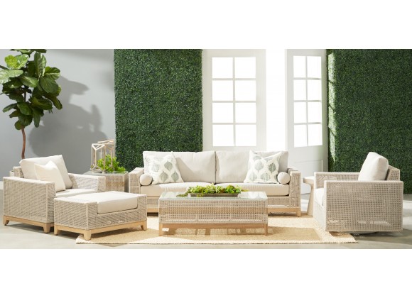 Essentials For Living Tropez Outdoor Ottoman - Lifestyle