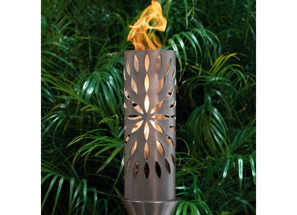 The Outdoor Plus Sunshine Fire Torch - Stainless Steel