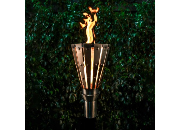 The Outdoor Plus Trojan Torch - Stainless Steel