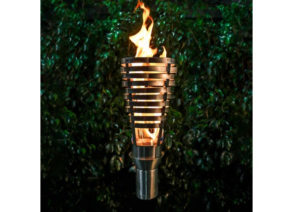 The Outdoor Plus Hercules Torch - Stainless Steel