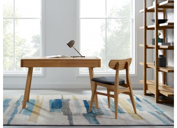 Greenington Jasmine Writing Desk, Caramelized - Lifestyle