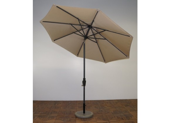 Shade Trends 9' x 8' Rib Premium Market Umbrella - Kona
