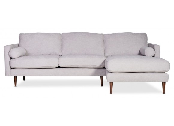 Moe's Home Collection UNWIND SECTIONAL FOG RIGHT, Front Angle