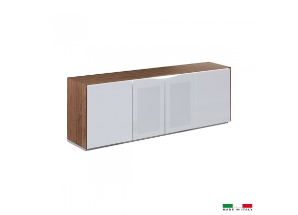 Bellini Modern Living "TV Cabinet with 4 push-pull doors - Front Angle