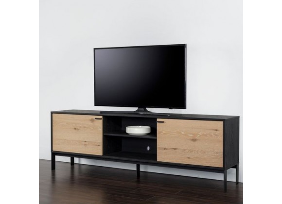 Sunpan Rosso Media Console and Cabinet - Lifestyle