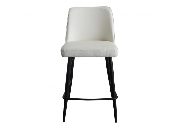Moe's Home Collection Emelia Counter Stool Ivory - Front Angle