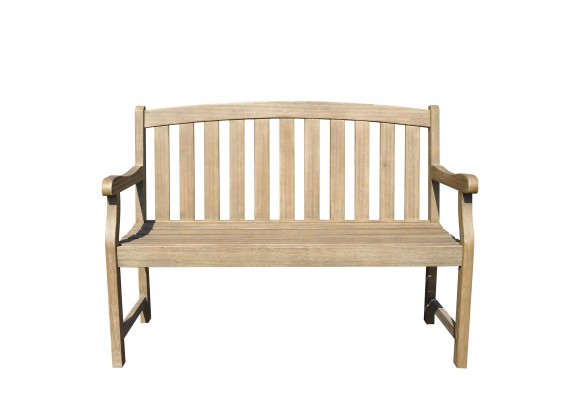 Renaissance Eco-friendly 4-foot Outdoor Hand-scraped Hardwood Garden Bench