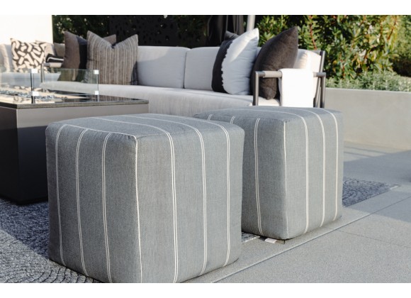 Sunset West 48" Square Coffee Table/Ottoman in Heritage Granite