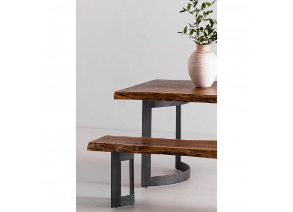 Moe's Home Collection Bent Bench - Extra Small - Lifestyle