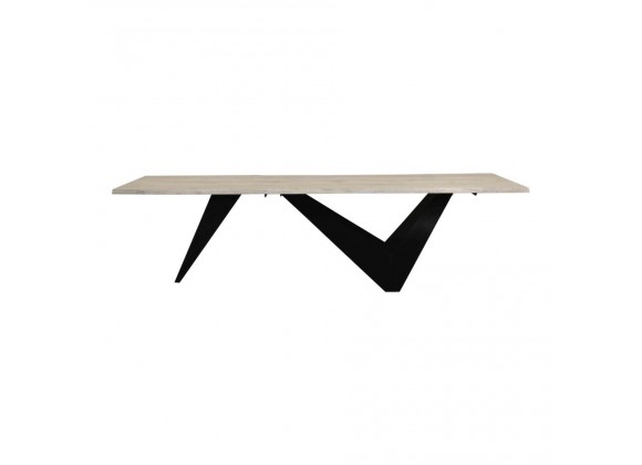Moe's Home Collection Bird Large Dining Table - Front Angle