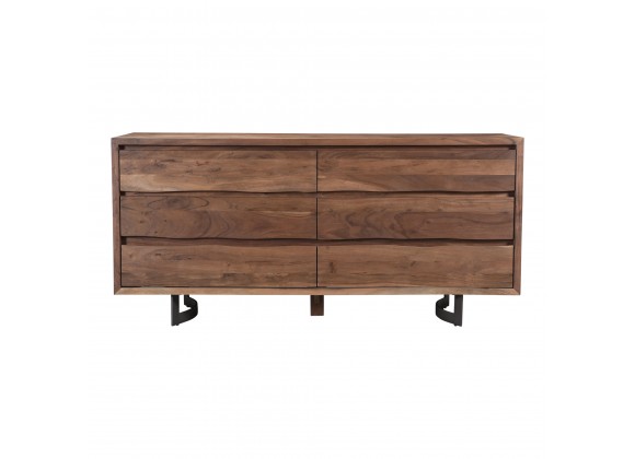 Moe's Home Collection Bent Dresser Smoked - Front Angle