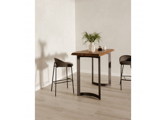 Moe's Home Collection Bent Bar Table Smoked - Lifestyle