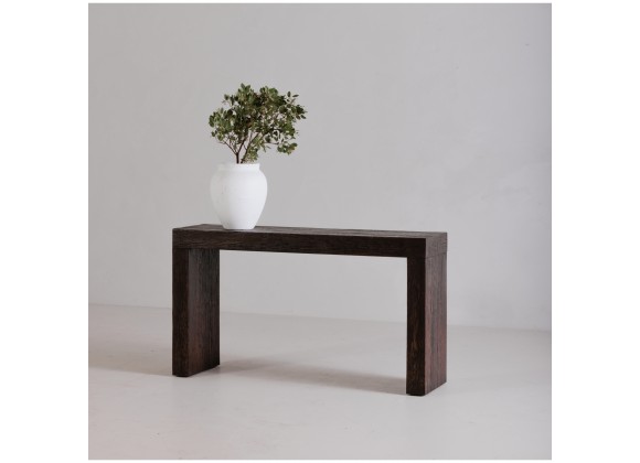 Moe's Home Collection Evander Console Table - Rustic Brown - Lifestyle