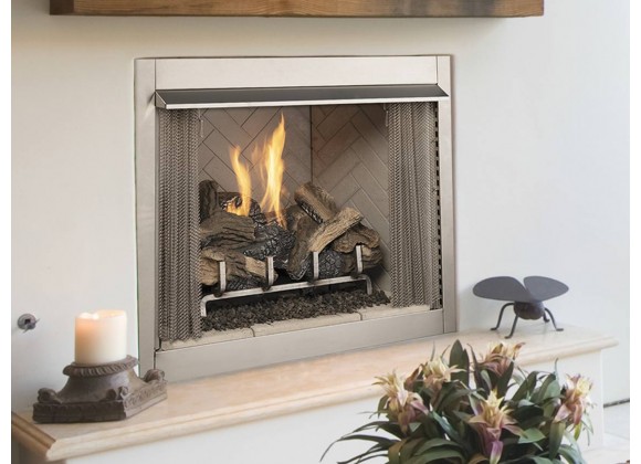 Superior Fireplaces 36" OD Fireplace With Electric Ignition in NG/LP - Lifestyle