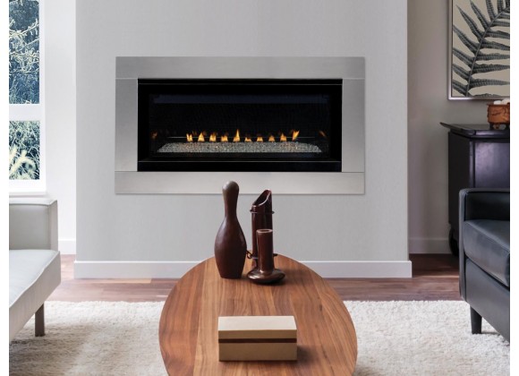 Superior Fireplaces 45" Linear VF With Lights NG/LP