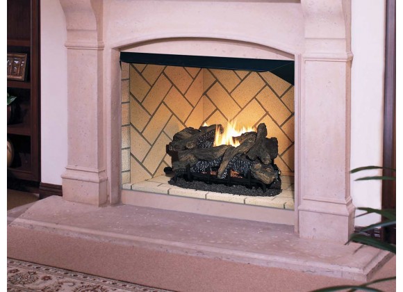 Superior Fireplaces 36" Vent Free Masonry Firebox - Lifestyle 2
