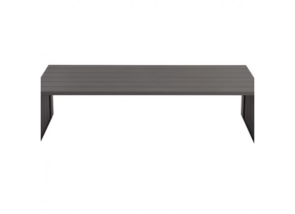 Sunpan Verin Coffee Table Greige / Warm Grey - Front Angle