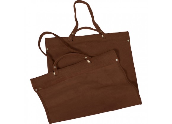 Mr. Bar-B-Q UniFlame® Replacement Brown Suede Leather Carrier