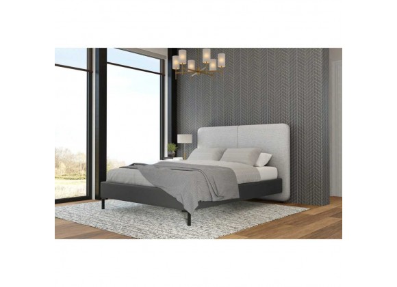 Walden Full Bed in Grey - Lifestyle