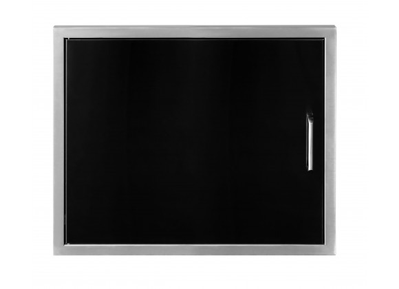 Wildfire Outdoor Living Horizontal Single Door 27” X 20” 304 Black SS
