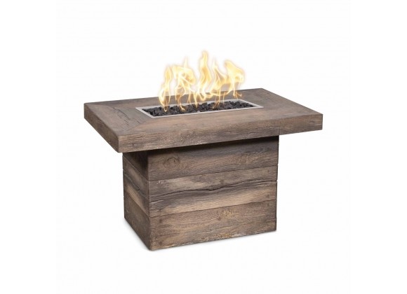 he Outdoor Plus 36" Alberta Fire Pit Wood Grain Concrete
