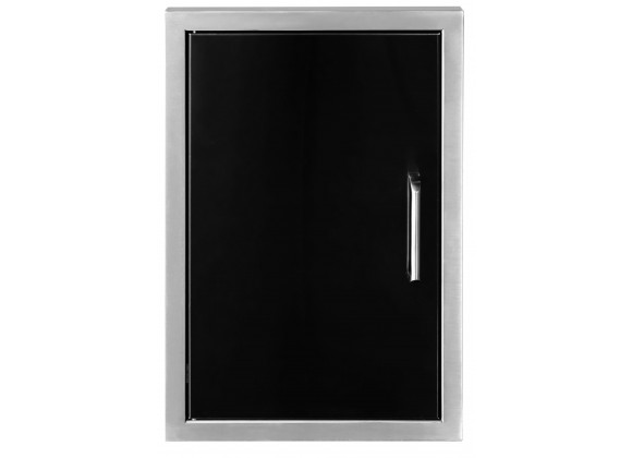 Wildfire Outdoor Living VVertical Single Door 20” X 27” 304 Black SS