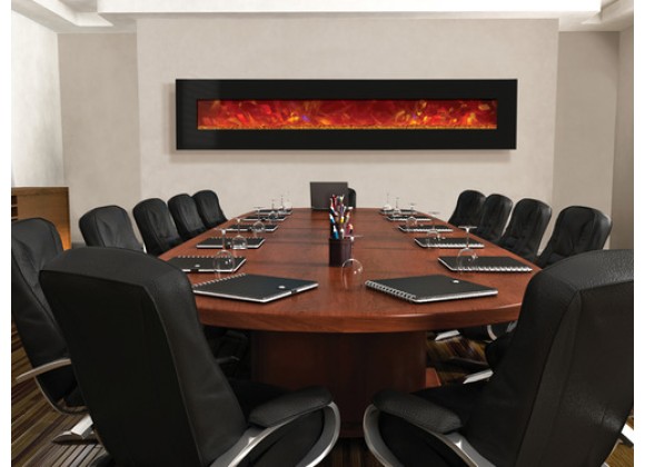 Amantii Electric Fireplace Top Heat 106"