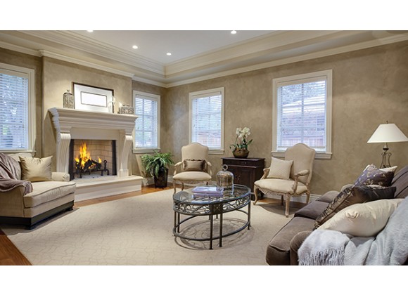 Superior Fireplaces 36" Wood Burning Masonry Fireplace - Lifestyle 2