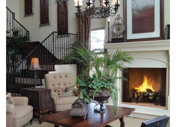 Superior Fireplaces 36" Wood Burning Masonry Fireplace - Lifestyle 1