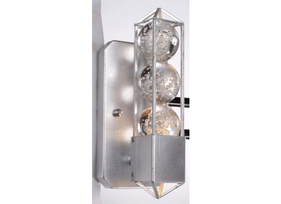 ZEEV Lighting Imbrium Wall Sconce - Silver Leaf