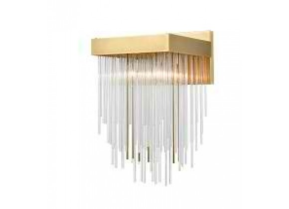 ZEEV Lighting Waterfall Collection Wall Sconce- Front Angle