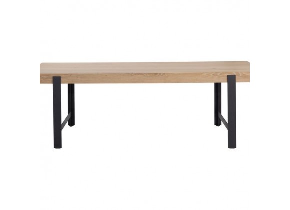 Sunpan Rosso Dining Table 94.5'' - Front Angle