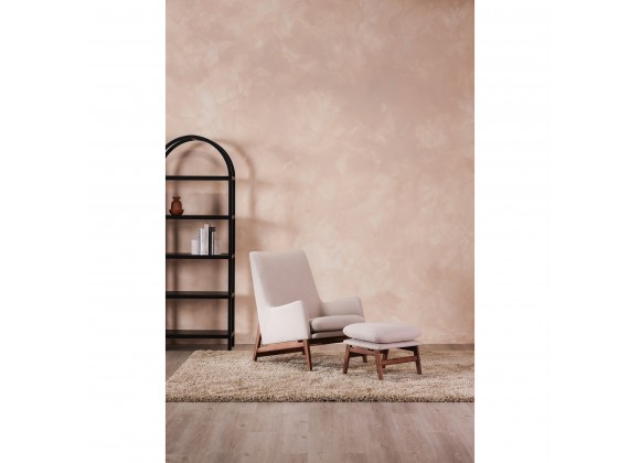 Moe's Home Collection Asta Ottoman - Sand - Lifestyle