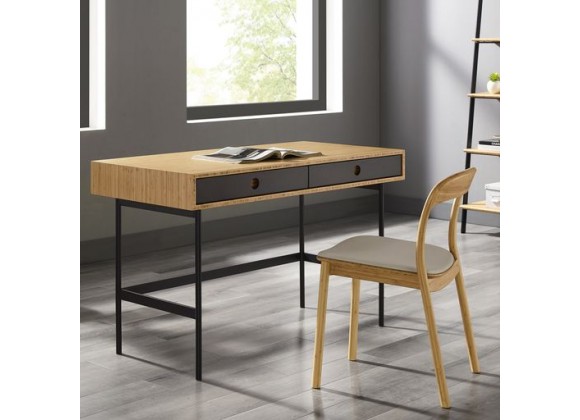 Greenington Santa Cruz Leaning Shelf, Wheat - Lifestyle