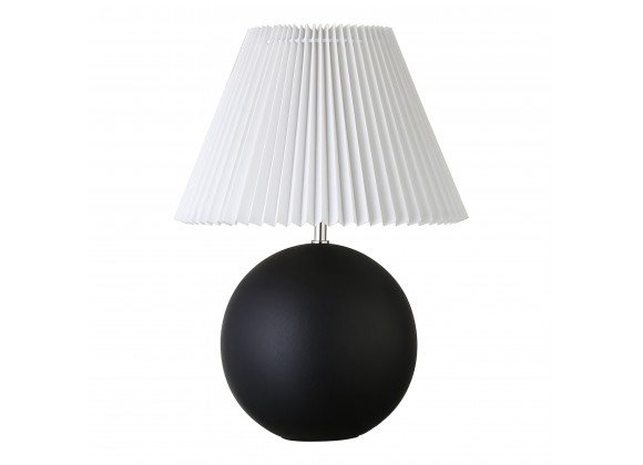 Moe's Home Collection Tuve Table Lamp in Black - Front Angle