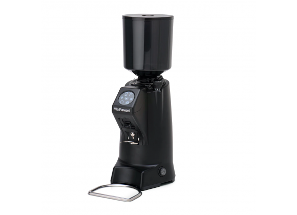 La Pavoni Zip Pro Cormo Grinder in Black - Angled