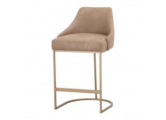 Essentials For Living Parissa Counter Stool - Set of Two - Front Side Angle