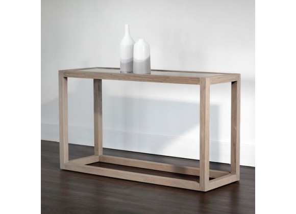 Sunpan Shepard Console Table - Lifestyle