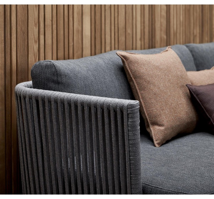 Cane-Line Moments/Sense 3-Seater Sofa Cushion Set INDOOR Corner view