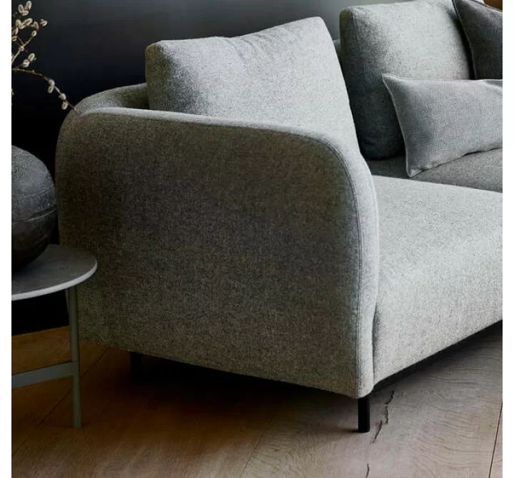 Cane-Line Aura Armrest Low Dark Grey