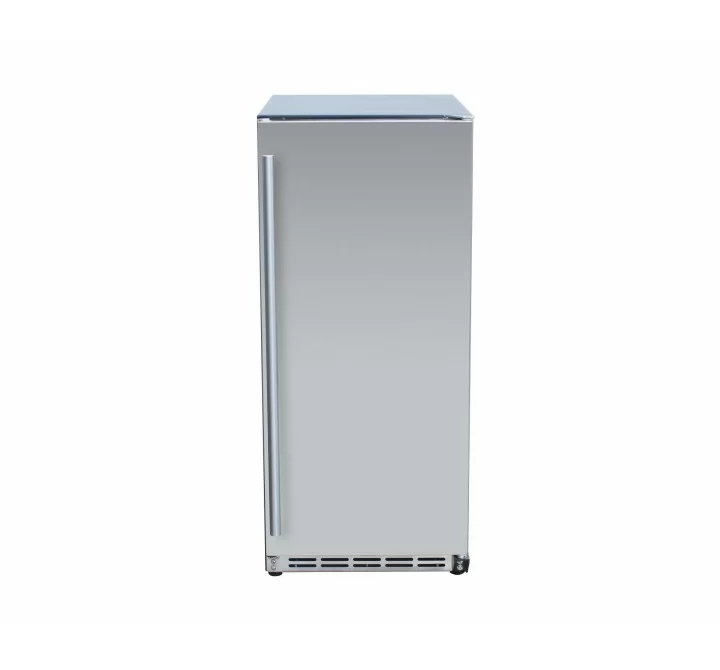 TrueFlame 15" Outdoor Rated Fridge With Stainless Door - Front