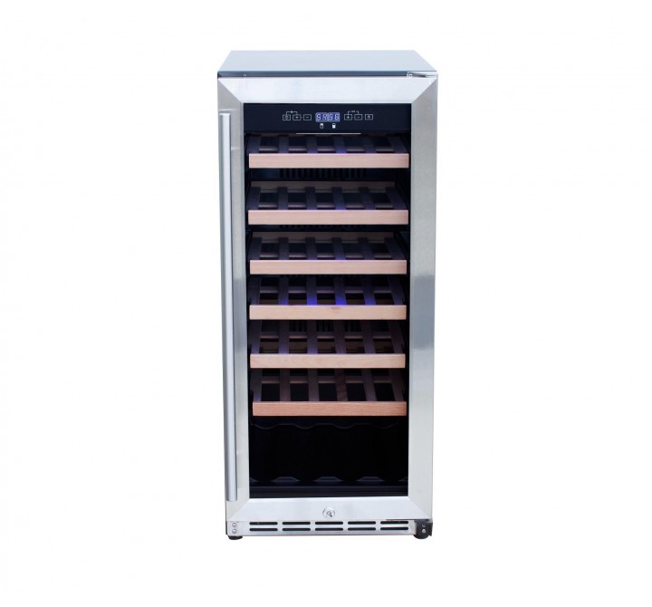 TrueFlame 15" Outdoor Rated Wine Cooler - Front and Closed
