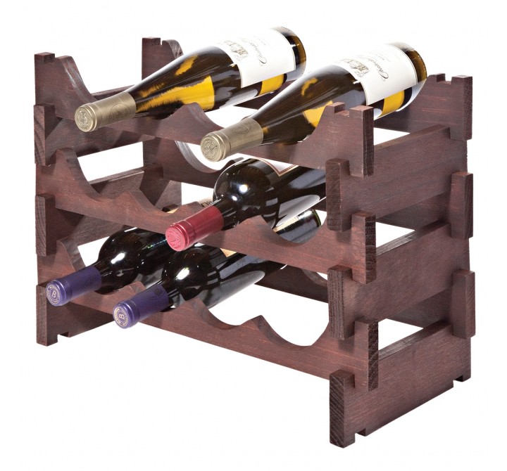 Oenophilia VinRack 12-Bottle in Stained