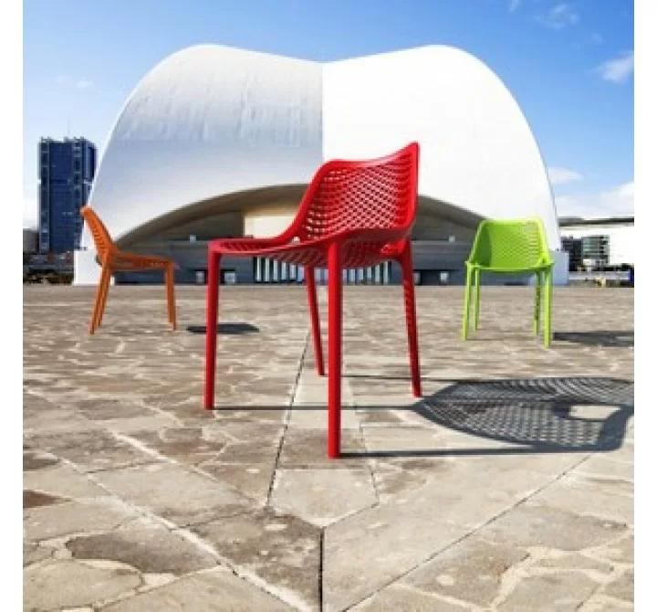 Outdoor Dining Chair - Red