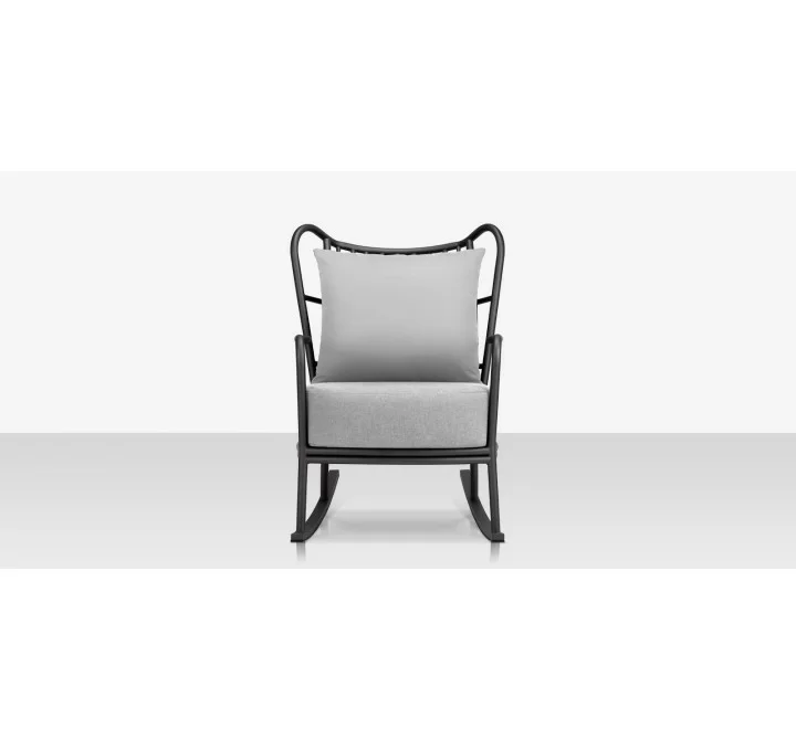 Source Furniture Elephant Rocking Chair Gray Front