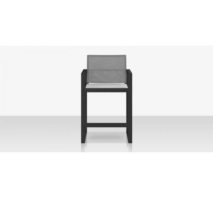 Source Furniture Iconic Aluminum Sling XL Bar Arm Chair 