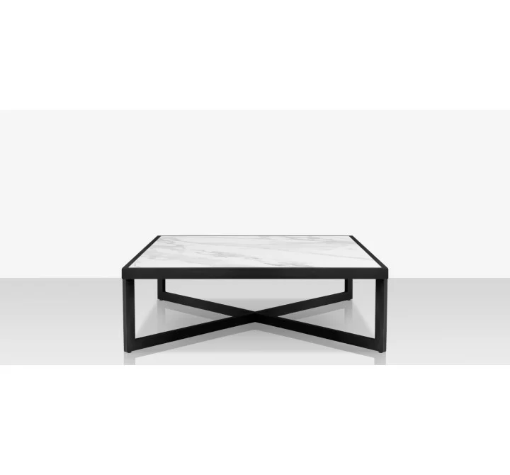 Source Furniture Iconic Aluminum 50'' Wide Square Coffee Table