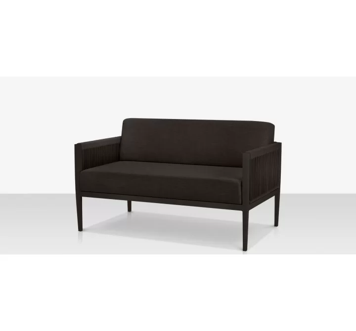 Source Furniture Skye Loveseat Black