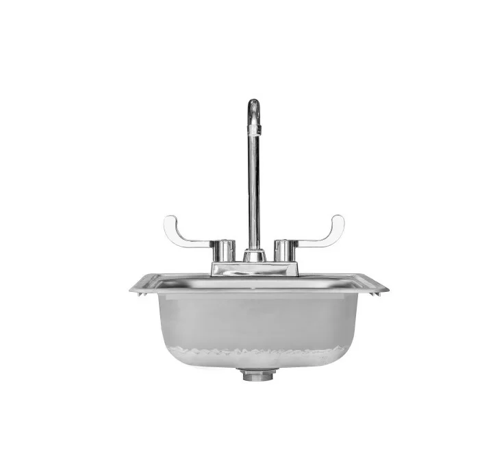 TrueFlame 15"x 15" Drop-in Sink - Front